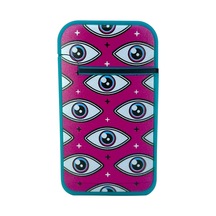 Zengaz Cool Tasarım Jet Alev Çakmak - Pink Eyes Turkuaz