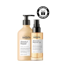 Serie Expert Absolut Repair Yıpranmış Saçlar Için Onarıcı Bakım Seti İşlem Görmüş