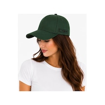 Neco Giyim Düz Baseball Şapka Arkası Cırtlı Ayarlanabilir Unisex Kep Günlük Spor Basic Model Şapka Yeşilay Yeşili