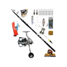 Carp-x 390cm 3,5lbs Oslo Shark 6000 Profesyonel Surf Sazan Kıyı Olta Takımı Seti