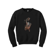 Diablo III Hellfire World of Warcraft Siyah Sweatshirt