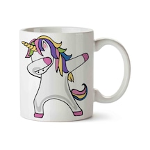 Unicorn İki Tarafı Baskılı Kupa Bardak.jpg Çok Renkli