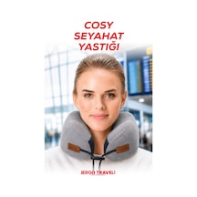 Viscofoam Cosy Ortopedik Seyahat Yastığı Visco Boyun Destekli Seyahat Yastığı - Gri | Ergo Travel