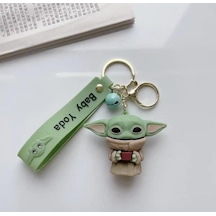 Piraye Gift Star Wars - Baby Yoda Silikon Anahtarlık-1489