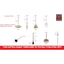 Gravür Cihazı Taşlama -Temizleme -Parlatma Seti