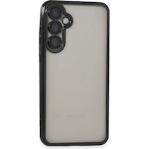 Newface Samsung Galaxy S23 Fe Kılıf Razer Lensli Silikon - Siyah