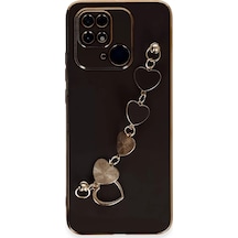 Newface Xiaomi Redmi 10c Kılıf Esila Silikon - Siyah