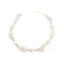 Ieg - Dorika Taş Halhal - Pembe - Renk: Pembe