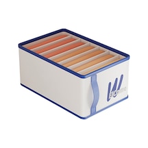 Cbtx Büyük 7 Bölmeli Katlanabilir Pe+pp Gardırop Elbise Düzenleyici Pantolon Saklama Kutusu Beyaz Cbtx Büyük 7 Bölmeli Katlanabilir Pe+pp Gardırop Elbise Düzenleyici Pantolon Saklama Kutusu Beyaz