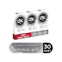 Okey Zero XL Prezervatif 3 x 10'lu