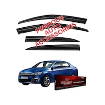 Citroen C Elysee Ferrous Cam Rüzgarlığı 4lü Set 2012 Ve Üstü