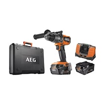 AEG BSB 18C3BL-502C Kömürsüz 5ah Çift Akülü Darbeli Matkap - T4935478939