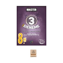 Okyanus Lgs 8. Sınıf Master 3lü Deneme + Telefon Standı