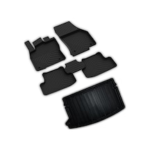 Volkswagen T-Cross Ferrous 4D Paspas ve Üst 3D Bagaj Havuzu 2019 ve Üstü