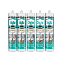 Sista Şeffaf Silikon 280 Ml Henkel (5 Adet) Şeffaf
