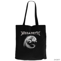 Megadeth Youthanasia Siyah Kanvas Bez Çanta