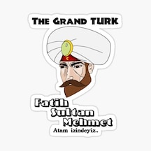 Fatih Sultan Mehmet Araba Sticker Yapıştırması