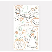 Meri Meri - Halloween Colour In Activity Tablecloth - Cadılar Bayramı Aktivite Masa Örtüsü
