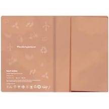 17x24 Keten Noktalı Bullet Journal Defter Kelebek 103 Ivory