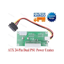 Atx 24-Pin Dual Psu Power Uzatma Kablosu 5135P Çevirici Uzatıcı I