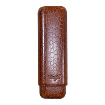 Davidoff Croco Deri Puro Kılıfı Churchill Taba 2li 46ring