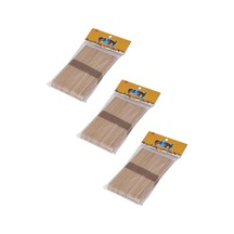 Puti Ahşap Natural Çubuk 50 Li 4612 3 Lü Set