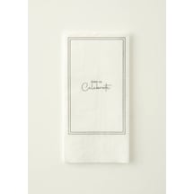 Bella Maison Celebrate 100'lü Kağıt Peçete Beyaz 33x33 Cm
