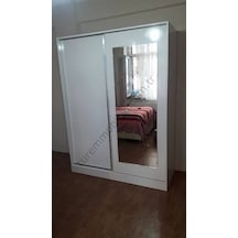 Sürgülü Gardrop Suntalam Siyah