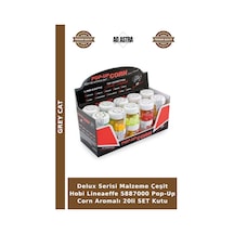 Delux Serisi Malzeme Çeşit Hobi Lineaeffe 5887000 Pop-up Corn Aromalı 20li Set Kutu