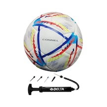 Delta Connel El Dikişli 4 Numara Dura-strong Futbol Topu + Çok Fonksiyonlu Top Pompası İkili Set Delta Connel El Dikişli 4 Numara Dura-strong Futbol Topu + Çok Fonksiyonlu Top Pompası İkili Set