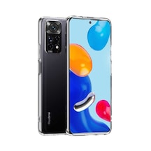 Zore Redmi Note 11s Global Kılıf Ogaa Süper Silikon Kapak - Renksiz