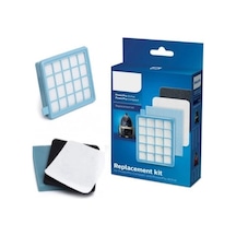 Philips Uyumlu PowerPro Active FC 8642 Süpürge Filtre Seti