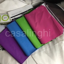 Renkli Kargo Poşeti Hediye Poşeti 4 Adet 24x30+5 Cm Kendinden Yapışkanlı Küçük Boy Kargo Zarfı, E-ticaret Ve Butik Gönderi Poşeti Hediye Poşeti Karışık Renk Çok Renkli