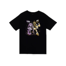 Murder Drones Baskılı Unisex %100 Pamuk Siyah T-shirt SIYAH