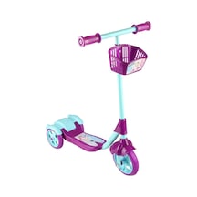 Mor Sepetli Frenli 3 Tekerlekli Scooter