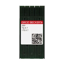 Düğme Dikiş Makinesi İğnesi Groz Beckert Tqx7 2091 175x7 Uzun 16 Numara 16/100 Sanayi İğne 100 Adet