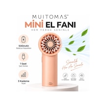Muıtomas Mini El Fanı Şeftali
