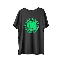 Top Glory Eatsleep Baskılı Penye Boks Sporcu T-Shirt (532149973)