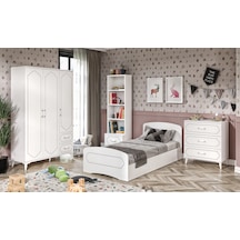 Hayal Modern Genç Odası Takımı Beyaz - 4 Parçalı Beyaz
