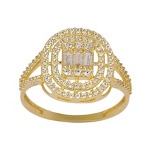 Cigold Tektaş Yüzük 14 Ayar Altın 2,19 Gr Oa-k21701028877