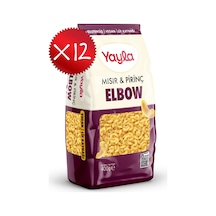 Yayla Mısır Ve Pirinç Elbow Makarna 400 G X12