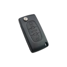 Peugeot 307,407 Citroen C4,c5 Anahtar Kumanda Kabı Pil Yuvasız