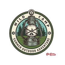Off Road Camping Adventure Kamp Fener Off Road Sticker (488600112) Çok Renkli