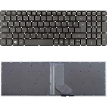 Acer Aspire A515-51-539j, A515-51g-388j Uyumlu Klavye Tuş Takımı Tuş Seti Led Işıklı Siyah Türkçe