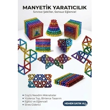 216 Parça 5mm Manyetik Top Seti Sihirli Mıknatıslı Küp Yapı Oyuncak Stres Ve Rahatlama İçin Eğlenceli Manyetik Toplar