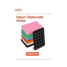Telefon Tutucu Vantuz Siyah Beyaz