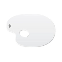 Hatas Godesiz Oval Resim Paleti 28x40cm Ekonomik 12'li Paket