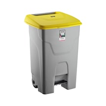 Mono Tone Pedallı Çöp Kovası - 80 Lt Bo992 Gri Mono Tone Pedallı Çöp Kovası - 80 Lt Bo992 Gri