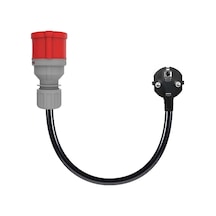 Truwatt Ztd516 Ev Tipi Elektrikli Araç Dönüştürücü Adaptörü 5x16a 380v/220v 50cm