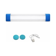 Usb Şarjlı Led Dolap Işığı, Manyetik 3 Kademeli Kabin Lambası, Gardırop Mutfak Tezgah Altı Aydınlatma, Kablosuz Montaj, Beyaz Işık, Mıknatıslı Duvar Lambası,araç Kaput Atdınlatma Açık Lacivert